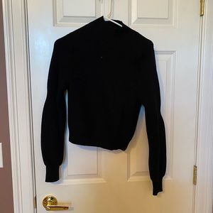 Zara Crop Turtleneck Sweater